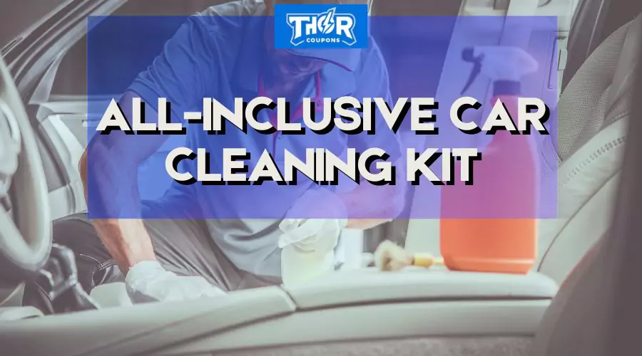All-Inclusive­ Car Cleaning Kit: Everything For A Flawless Shine